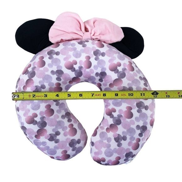 Disney Womens Pink Minnie Mouse U Shape Comfort Travel Neck Pillow One Size - Picture 10 of 12